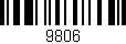 Código de barras (EAN, GTIN, SKU, ISBN): '9806'