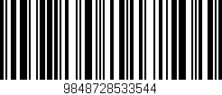 Código de barras (EAN, GTIN, SKU, ISBN): '9848728533544'