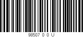 Código de barras (EAN, GTIN, SKU, ISBN): '98507_0_0_U'