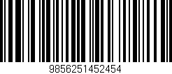 Código de barras (EAN, GTIN, SKU, ISBN): '9856251452454'