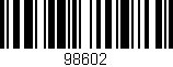 Código de barras (EAN, GTIN, SKU, ISBN): '98602'