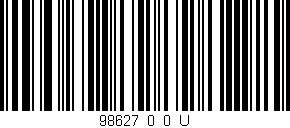 Código de barras (EAN, GTIN, SKU, ISBN): '98627_0_0_U'