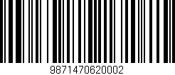 Código de barras (EAN, GTIN, SKU, ISBN): '9871470620002'