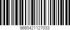 Código de barras (EAN, GTIN, SKU, ISBN): '9880421127033'