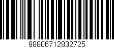 Código de barras (EAN, GTIN, SKU, ISBN): '98806712832725'