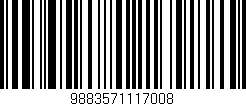 Código de barras (EAN, GTIN, SKU, ISBN): '9883571117008'