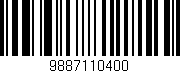 Código de barras (EAN, GTIN, SKU, ISBN): '9887110400'
