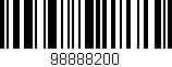 Código de barras (EAN, GTIN, SKU, ISBN): '98888200'