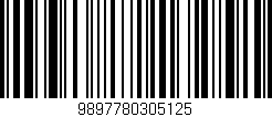 Código de barras (EAN, GTIN, SKU, ISBN): '9897780305125'