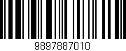 Código de barras (EAN, GTIN, SKU, ISBN): '9897887010'