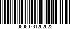 Código de barras (EAN, GTIN, SKU, ISBN): '98989781202023'