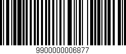 Código de barras (EAN, GTIN, SKU, ISBN): '9900000006877'
