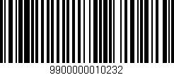 Código de barras (EAN, GTIN, SKU, ISBN): '9900000010232'