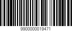 Código de barras (EAN, GTIN, SKU, ISBN): '9900000019471'