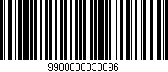Código de barras (EAN, GTIN, SKU, ISBN): '9900000030896'