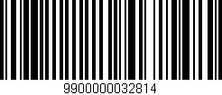 Código de barras (EAN, GTIN, SKU, ISBN): '9900000032814'
