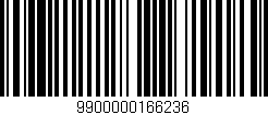Código de barras (EAN, GTIN, SKU, ISBN): '9900000166236'