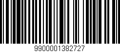 Código de barras (EAN, GTIN, SKU, ISBN): '9900001382727'