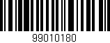 Código de barras (EAN, GTIN, SKU, ISBN): '99010180'