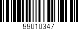 Código de barras (EAN, GTIN, SKU, ISBN): '99010347'