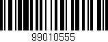 Código de barras (EAN, GTIN, SKU, ISBN): '99010555'