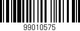 Código de barras (EAN, GTIN, SKU, ISBN): '99010575'
