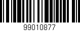 Código de barras (EAN, GTIN, SKU, ISBN): '99010877'