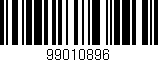 Código de barras (EAN, GTIN, SKU, ISBN): '99010896'