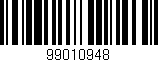 Código de barras (EAN, GTIN, SKU, ISBN): '99010948'
