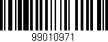 Código de barras (EAN, GTIN, SKU, ISBN): '99010971'