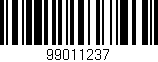 Código de barras (EAN, GTIN, SKU, ISBN): '99011237'