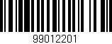 Código de barras (EAN, GTIN, SKU, ISBN): '99012201'