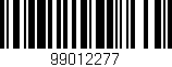 Código de barras (EAN, GTIN, SKU, ISBN): '99012277'