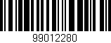 Código de barras (EAN, GTIN, SKU, ISBN): '99012280'