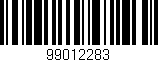 Código de barras (EAN, GTIN, SKU, ISBN): '99012283'