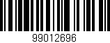 Código de barras (EAN, GTIN, SKU, ISBN): '99012696'