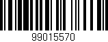 Código de barras (EAN, GTIN, SKU, ISBN): '99015570'