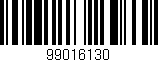Código de barras (EAN, GTIN, SKU, ISBN): '99016130'