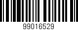 Código de barras (EAN, GTIN, SKU, ISBN): '99016529'