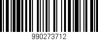 Código de barras (EAN, GTIN, SKU, ISBN): '990273712'