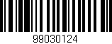 Código de barras (EAN, GTIN, SKU, ISBN): '99030124'