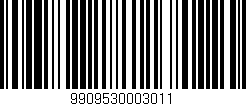 Código de barras (EAN, GTIN, SKU, ISBN): '9909530003011'