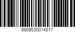 Código de barras (EAN, GTIN, SKU, ISBN): '9909530014017'