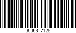 Código de barras (EAN, GTIN, SKU, ISBN): '99096/7129'