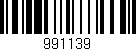 Código de barras (EAN, GTIN, SKU, ISBN): '991139'