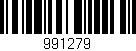 Código de barras (EAN, GTIN, SKU, ISBN): '991279'
