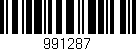Código de barras (EAN, GTIN, SKU, ISBN): '991287'