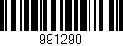 Código de barras (EAN, GTIN, SKU, ISBN): '991290'