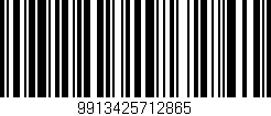 Código de barras (EAN, GTIN, SKU, ISBN): '9913425712865'