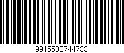 Código de barras (EAN, GTIN, SKU, ISBN): '9915583744733'